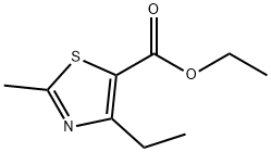 ethyl 4-ethyl-2-methylthiazole-5-carboxylate 구조식 이미지