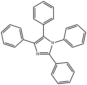 1,2,4,5-tetraphenyl-1H-imidazole Structure