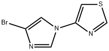 1-(Thiazol-4-yl)-4-bromoimidazole 구조식 이미지