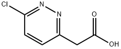 (6-Chloropyridazin-3-yl)acetic acid Structure