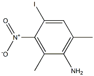 4-iodo-2,6-dimethyl-3-nitroaniline Structure