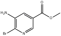 methyl 5-amino-6-bromonicotinate Structure