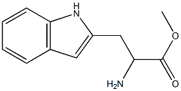 methyl 2-amino-3-(1H-indol-2-yl)propanoate 구조식 이미지