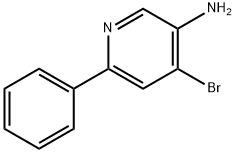 4-Bromo-3-amino-6-phenylpyridine Structure