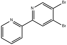 3,4-Dibromo-6-(2-pyridyl)pyridine 구조식 이미지