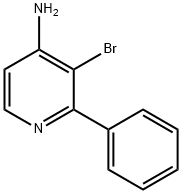 3-BROMO-2-PHENYLPYRIDIN-4-AMINE Structure