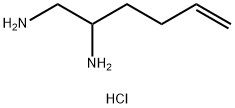 hex-5-ene-1,2-diamine dihydrochloride Structure