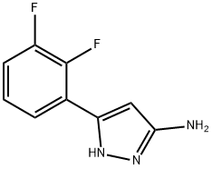 3-(2,3-difluorophenyl)-1H-pyrazol-5-amine Structure