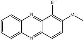 Phenazine, 1-bromo-2-methoxy- Structure