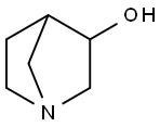 1-azabicyclo[2.2.1]heptan-3-ol 구조식 이미지