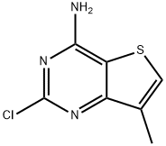 2-chloro-7-methylthieno[3,2-d]pyrimidin-4-amine Structure