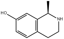 (1R)-1-methyl-1,2,3,4-tetrahydroisoquinolin-7-ol 구조식 이미지
