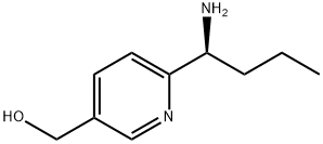 (6-[(1S)-1-AMINOBUTYL]PYRIDIN-3-YL)METHANOL Structure