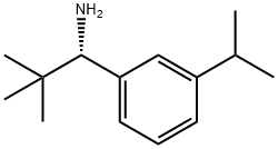 (S)-1-(3-isopropylphenyl)-2,2-dimethylpropan-1-amine Structure