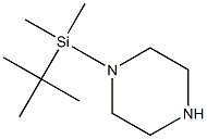 tert-butyl-dimethyl-piperazin-1-ylsilane Structure