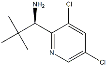 (1R)-1-(3,5-DICHLORO(2-PYRIDYL))-2,2-DIMETHYLPROPYLAMINE Structure