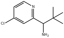 1-(4-CHLORO(2-PYRIDYL))-2,2-DIMETHYLPROPYLAMINE Structure