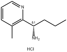 (1S)-1-(3-METHYL(2-PYRIDYL))BUTYLAMINE HYDROCHLORIDE Structure