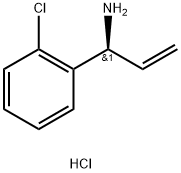 (1S)-1-(2-CHLOROPHENYL)PROP-2-EN-1-AMINE HCL 구조식 이미지