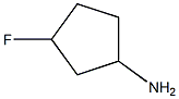 3-fluorocyclopentan-1-amine Structure