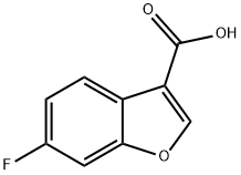 6-fluorobenzofuran-3-carboxylic acid Structure