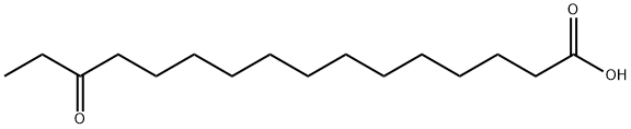 14-Oxohexadecanoic acid Structure