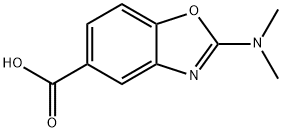 2-(dimethylamino)-1,3-benzoxazole-5-carboxylic acid Structure