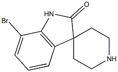 7-Bromospiro[indoline-3,4'-piperidin]-2-one Structure