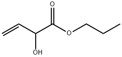 propyl 2-hydroxybut-3-enoate Structure