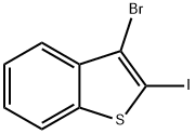 2-iodo-3-bromo-benzo[b]thiophene 구조식 이미지