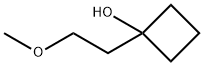 1-(2-methoxyethyl)cyclobutan-1-ol Structure