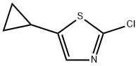 2-Chloro-5-cyclopropylthiazole Structure