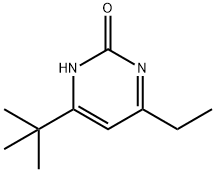 2-hydroxy-4-ethyl-6-(tert-butyl)pyrimidine 구조식 이미지