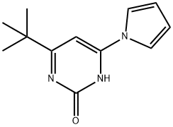 2-hydroxy-4-(1H-pyrrol-1-yl)-6-(tert-butyl)pyrimidine Structure