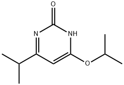 2-Hydroxy-4-(iso-propoxy)-6-(iso-propyl)pyrimidine 구조식 이미지