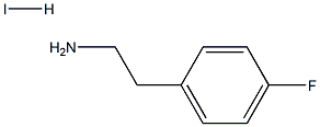 2-(4-Fluorophenyl)ethylamine Hydroiodide 구조식 이미지