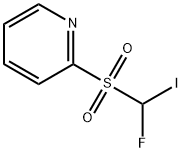2-((fluoroiodomethyl)sulfonyl)pyridine Structure