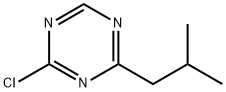 2-Chloro-4-(iso-Butyl)-1,3,5-triazine Structure