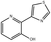 3-Hydroxy-2-(thiazol-4-yl)pyridine Structure