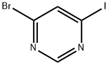 4-Bromo-6-iodopyrimidine 구조식 이미지
