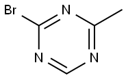 2-Bromo-4-methyl-1,3,5-triazine 구조식 이미지