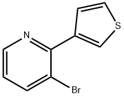 3-Bromo-2-(3-thienyl)pyridine 구조식 이미지