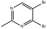 4,5-Dibromo-2-methylpyrimidine Structure