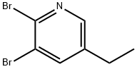 2,3-Dibromo-5-ethylpyridine Structure