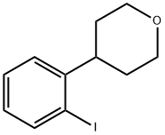 2-(4-Tetrahydropyranyl)iodobenzene 구조식 이미지