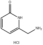 6-(aminomethyl)-1,2-dihydropyridin-2-one dihydrochloride 구조식 이미지