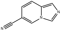 imidazo[1,5-a]pyridine-6-carbonitrile 구조식 이미지