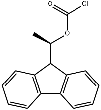 (+)-Fluorenylethylchloroformate Structure