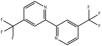 4,4'-bis(trifluoromethyl)-2,2'-bipyridine Structure