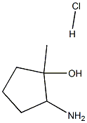 2-amino-1-methylcyclopentanol hydrochloride Structure
